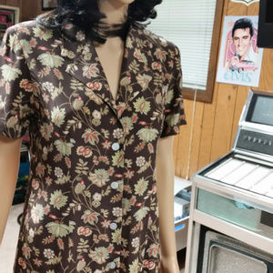 Charter Club silk dress. Size 8p